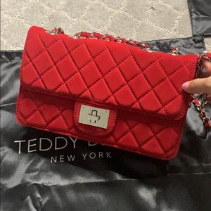 Teddy Blake Sylvia Suede 9” - Red